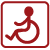 Wheelchair friendly with assistance
